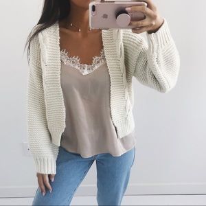 Cream Cardigan